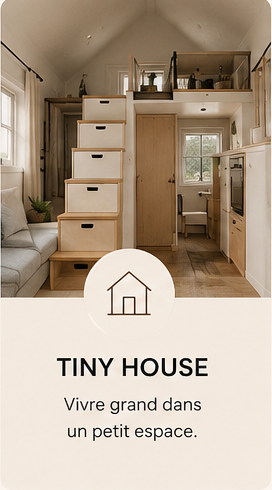 Tiny House — Vivre grand dans un petit espace