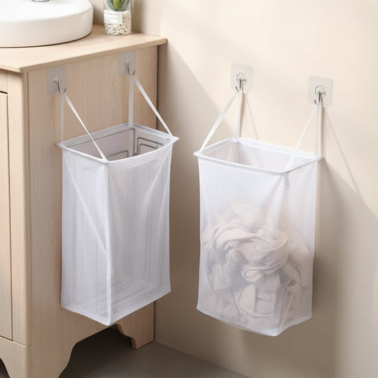 Panier a linge suspendu